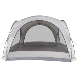 vidaXL Tenda da Festa Bianca 360x360x215 cm Taffetà 185T