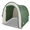 vidaXL Tenda Portaoggetti Verde 204x183x178 cm Taffetà 185T