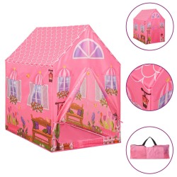   Tenda da Gioco per Bambini Rosa con 250 Palline 69x94x104 cm