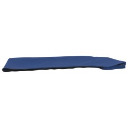 vidaXL Bimini di Prua con Tendalino a 4 Archi Blu 243x196x137 cm