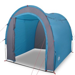 vidaXL Tenda Portaoggetti Blu 204x183x178 cm Taffetà 185T