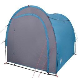 vidaXL Tenda Portaoggetti Blu 204x183x178 cm Taffetà 185T