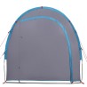 vidaXL Tenda Portaoggetti Blu 204x183x178 cm Taffetà 185T