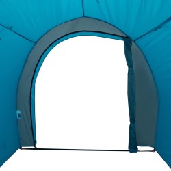 vidaXL Tenda Portaoggetti Blu 204x183x178 cm Taffetà 185T