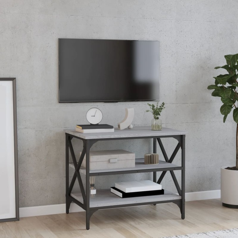   Mobile Porta TV Grigio Sonoma 60x40x50 cm in Legno ingegnerizzato