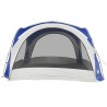 vidaXL Tenda da Festa Blu 360x360x215 cm Taffetà 185T