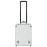 Valigia Trolley per Cosmetici 35x29x45 cm in Alluminio Argento