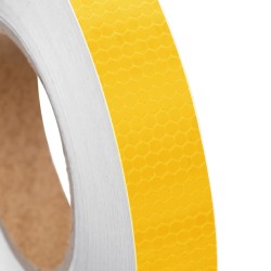 Nastro Riflettente giallo 2,5 cm x 50 m PVC