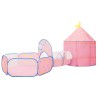   Tenda da Gioco per Bambini Rosa con 250 Palline 301x120x128 cm