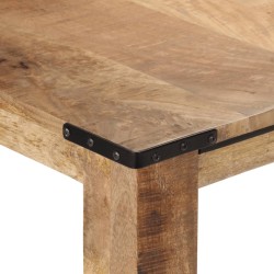 vidaXL Tavolo da Pranzo 180x90x75 cm in Legno Massello di Mango