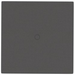   Pannelli Murali 12 pz Grigio Scuro 30x30 cm in Tessuto 1,08 m²