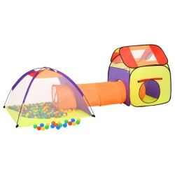   Tenda da Gioco Bambini 250 Palline Multicolore 338x123x111 cm