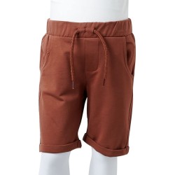 Pantaloncini per Bambini con Coulisse Marrone 92