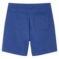 Pantaloncini per Bambini con Coulisse Blu Mélange 140