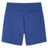 Pantaloncini per Bambini con Coulisse Blu Mélange 140