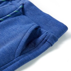 Pantaloncini per Bambini con Coulisse Blu Mélange 140