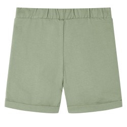 Pantaloncini per Bambini con Coulisse Cachi Chiaro 116