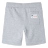 Pantaloncini per Bambini con Coulisse Grigio 92