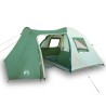 vidaXL Tenda da Campeggio 6 Persone Verde 466x342x200 cm Taffetà 185T