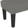   Panca Grigio Scuro 100x30x30 cm in Tessuto