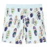 Pantaloncini per Bambini con Coulisse Blu Tenue Mélange 128