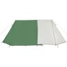 vidaXL Tenda da Campeggio 3 Persone Verde 465x220x170 cm Taffetà 185T