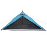 vidaXL Tenda da Campeggio 1 Persona Blu 255x153x130 cm Taffetà 185T