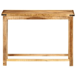 vidaXL Tavolo Consolle 100x30x75 cm in Legno Massello di Mango