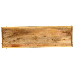 vidaXL Tavolo Consolle 100x30x75 cm in Legno Massello di Mango