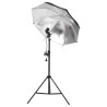   Kit per Studio Fotografico con Set di Luci e Fondale