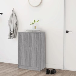   Scarpiera Grigio Sonoma 60x35x92 cm in Legno ingegnerizzato