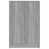   Scarpiera Grigio Sonoma 60x35x92 cm in Legno ingegnerizzato