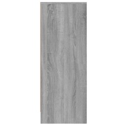   Scarpiera Grigio Sonoma 60x35x92 cm in Legno ingegnerizzato