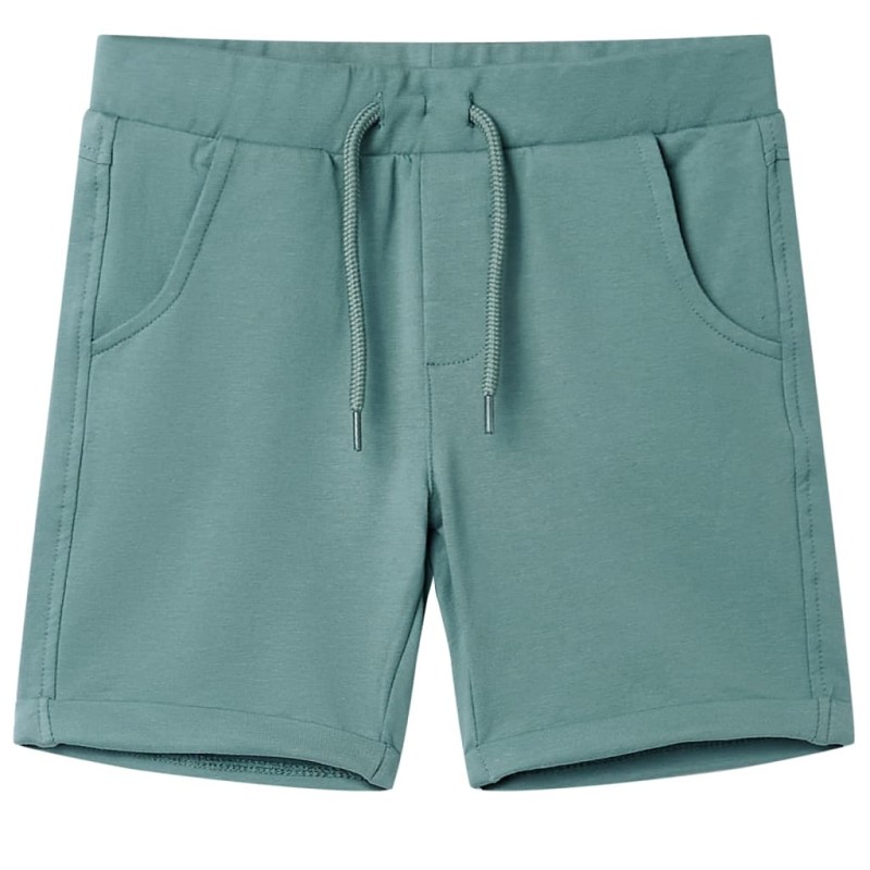 Pantaloncini per Bambini con Coulisse Petrolio Antico 92