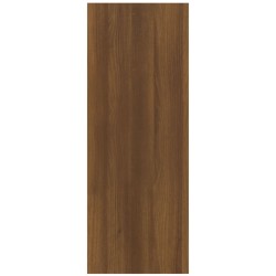   Tavolino Consolle Rovere Marrone 78x30x80 cm Legno ingegnerizzato