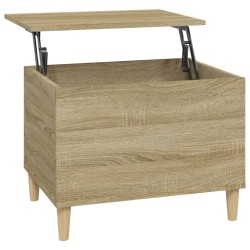 Tavolino Salotto Rovere Sonoma 60x44,5x45 cm Legno ingegnerizzato