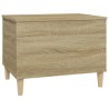 Tavolino Salotto Rovere Sonoma 60x44,5x45 cm Legno ingegnerizzato