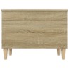 Tavolino Salotto Rovere Sonoma 60x44,5x45 cm Legno ingegnerizzato