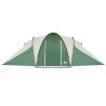 vidaXL Tenda da Campeggio 6 Persone Verde 576x238x193 cm Taffetà 185T