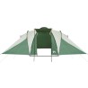 vidaXL Tenda da Campeggio 6 Persone Verde 576x238x193 cm Taffetà 185T