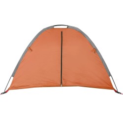 vidaXL Tenda 9 Scomparti Grigia e Arancione 125x50x68 cm Taffetà 185T