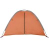 vidaXL Tenda 9 Scomparti Grigia e Arancione 125x50x68 cm Taffetà 185T