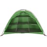 vidaXL Tenda Portaoggetti 9 Scomparti Verde 125x50x68 cm Taffetà 185T