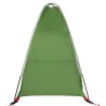 vidaXL Tenda Portaoggetti 9 Scomparti Verde 125x50x68 cm Taffetà 185T