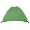 vidaXL Tenda Portaoggetti 9 Scomparti Verde 125x50x68 cm Taffetà 185T