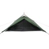 vidaXL Tenda da Campeggio 1 Persona Verde 255x153x130 cm Taffetà 185T