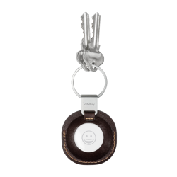 Orbitkey - Custodia in pelle per AirTag - Colore Espresso