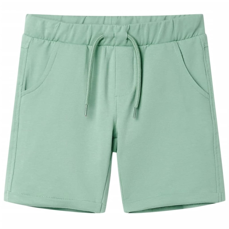 Pantaloncini per Bambini con Coulisse Cachi Chiaro 128