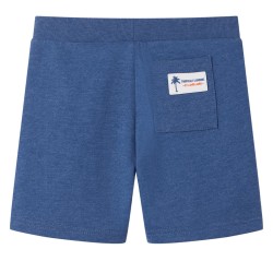 Pantaloncini per Bambini con Coulisse Blu Scuro Mélange 104