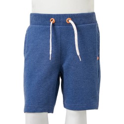 Pantaloncini per Bambini con Coulisse Blu Scuro Mélange 104